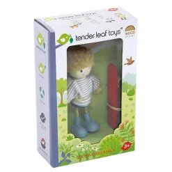 Discount Tender Leaf Dukkehusfigur - Edward og skateboard