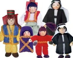 Outlet Dukker 12,5 cm - D: 6 familiemedlemmer