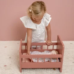 Dukkeseng inkl. sengesæt - Rosa