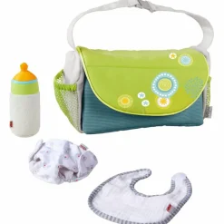 Outlet Haba Dukketilbehør - Pusletaske "Sommer", 4 dele