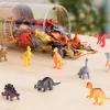 Hot Dyrefigurer i spand - Dinosaurer, 60 stk