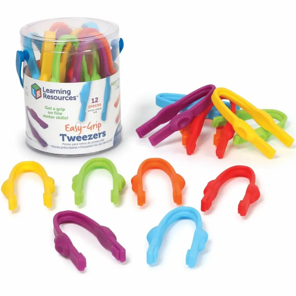 Sale Learning Resources Easy-Grip pincet - Sæt med 12 stk
