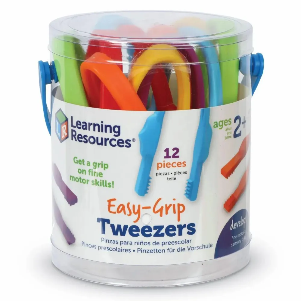 Sale Learning Resources Easy-Grip pincet - Sæt med 12 stk