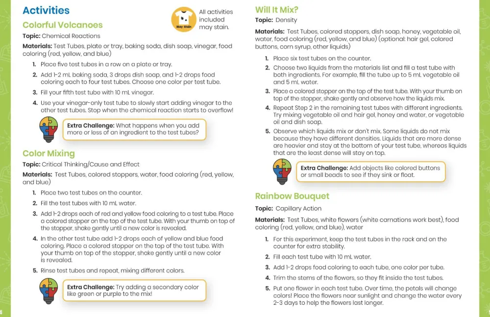 Clearance Learning Resources Eksperimentsæt for begyndere