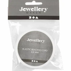 Clearance Creativ Company Elastiksnor til smykker Ø 0,8 mm - 10 meter