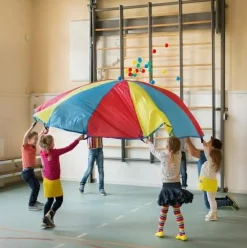 Online BS Toys Faldskærm Ø 3 M - Inkl. 24 bolde