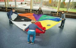 Discount Spordas Faldskærm m. lommer - Ø3,6 M