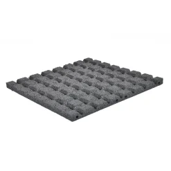 Hot Faldunderlag 50 x 50 cm / 30 mm tyk - Grå