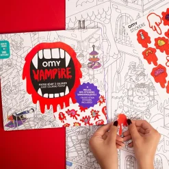 Farvelægningsplakat - Gys & gru