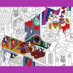 Farvelægningsplakat - Gys & gru