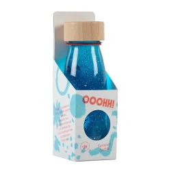 Hot Fascinationsflaske - Blå glitter