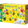 Best SES Creative Fingermaling - 6 x 110 ml - Inkl. papirrulle
