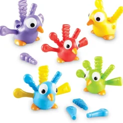 Outlet Learning Resources Finmotorik påfugle, 30 dele