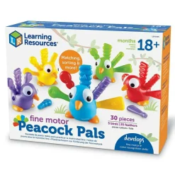 Outlet Learning Resources Finmotorik påfugle, 30 dele
