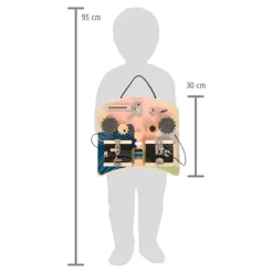 Outlet small foot Finmotoriktavle - Låse & gear