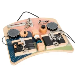 Outlet small foot Finmotoriktavle - Låse & gear