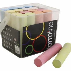 Outlet Creativ Company Gadekridt i firkantet spand, 20 stk