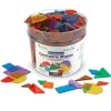 Clearance Learning Resources Geometriske former, transparente - 408 stk.
