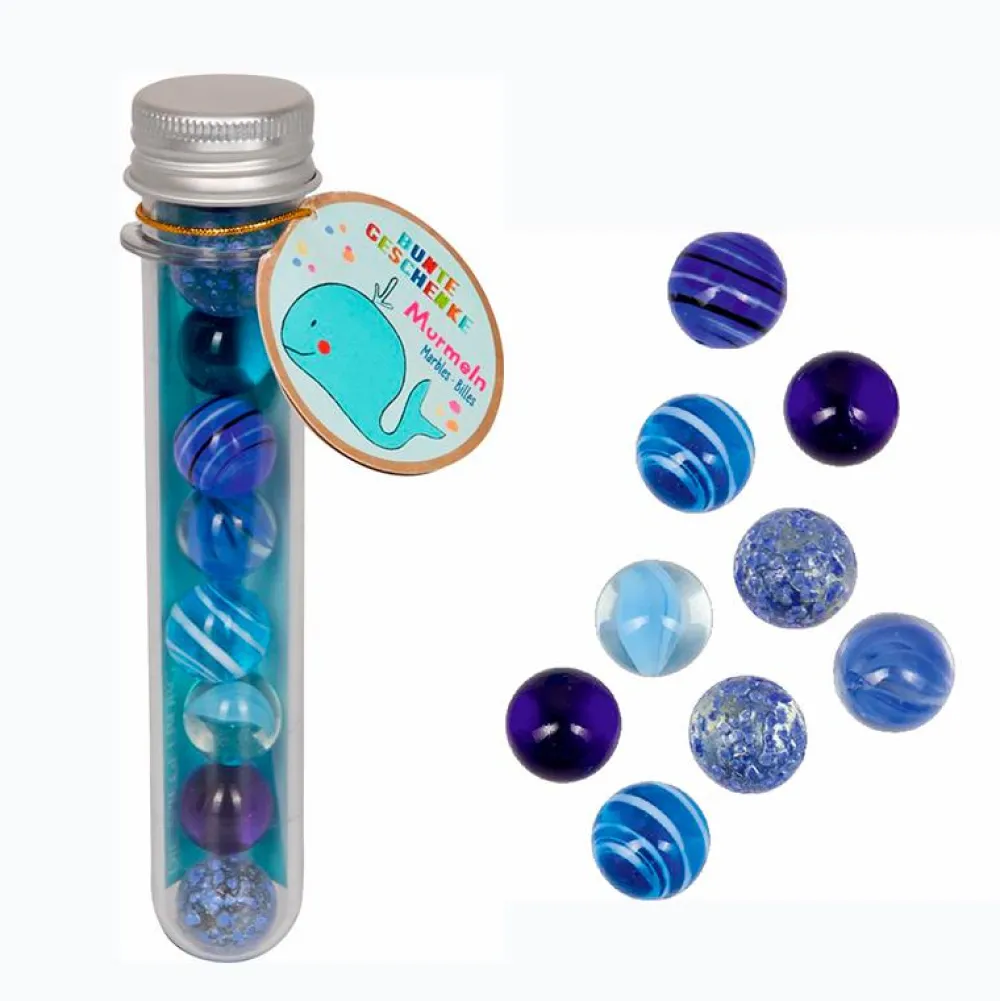 Online Spiegelburg Glaskugler - Ocean, 9 stk