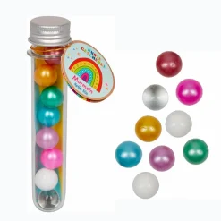 New Spiegelburg Glaskugler - Regnbue, 9 stk