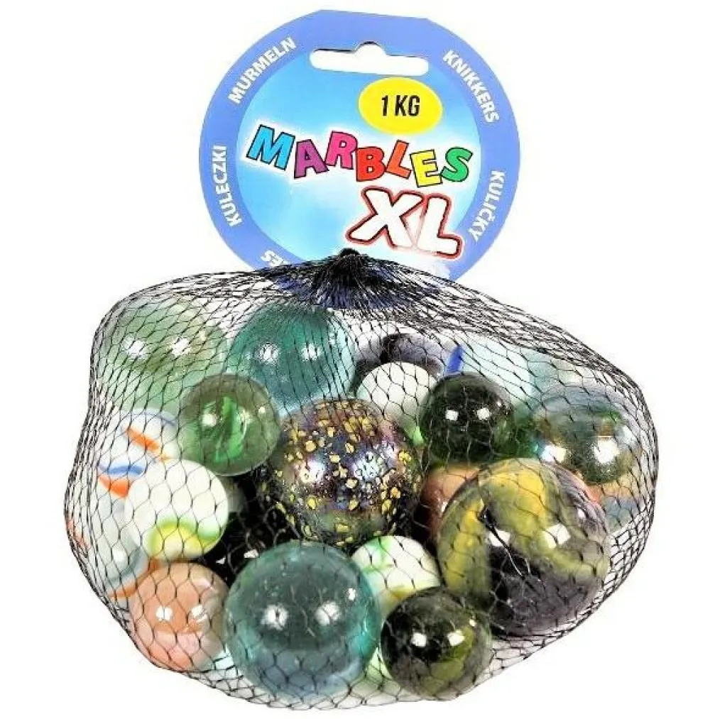 Outlet Glaskugler i pose, 1 kg