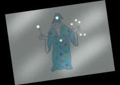 Hot Glow - Tusser off-white, 2 stk