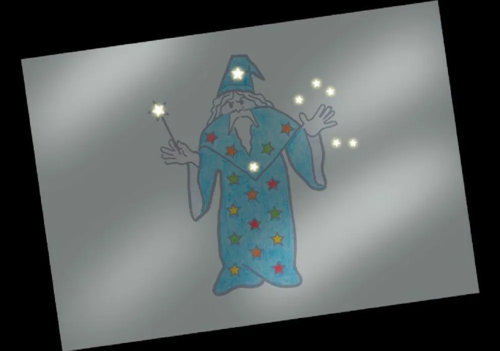 Hot Glow - Tusser off-white, 2 stk