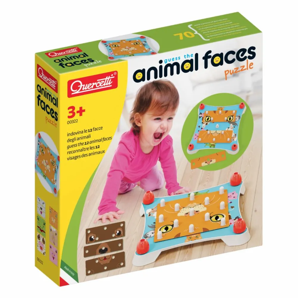 Outlet Quercetti Gæt et dyr-puslespil
