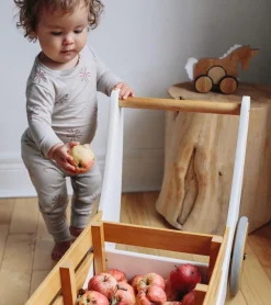 Clearance Kinderfeets Gåvogn - Hvid