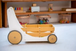 Clearance Kinderfeets Gåvogn - Hvid