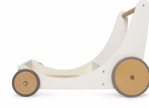 Clearance Kinderfeets Gåvogn - Hvid