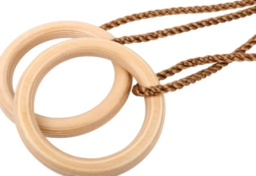 Discount Gymnastikringe i træ - Ø 18 cm
