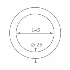 Online Gymnastikringe i træ - PP-reb - Ø14,5 cm