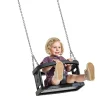 Outlet Gynge - Baby m. gummisæde - Sort