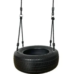 Hot Gynge - Dæk horisontal m. sorte reb