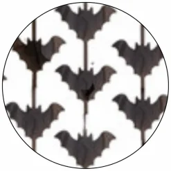 Halloween forhæng - Flagermus, 100 x 200 cm