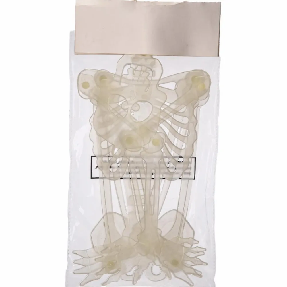 Discount Halloween-ophæng - Skelet (selvlysende), 90 cm