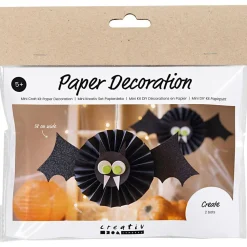 Sale Creativ Company Halloween-pose - Papir-flagermus, 2 stk