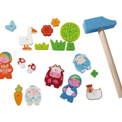 Discount Haba Hammer & Søm bræt - Bondegårdssjov