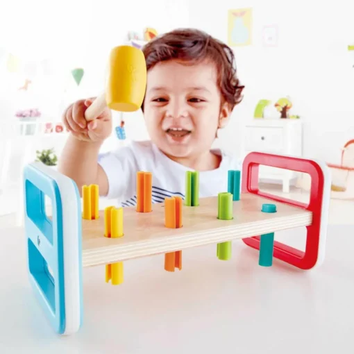 Outlet Hape Hammerbræt - Regnbue