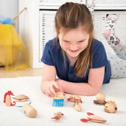 Clearance tickit® Havdyr - Træfigurer, 10 stk