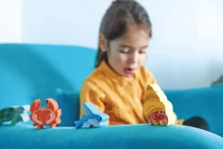 Outlet Tender Leaf Havdyr af træ, 10 dele