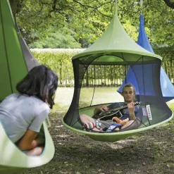 Clearance Hængehus med netsider Ø150 cm - Grøn