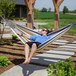 Best Hængekøje dobbelt (bomuld) - Desert Moon