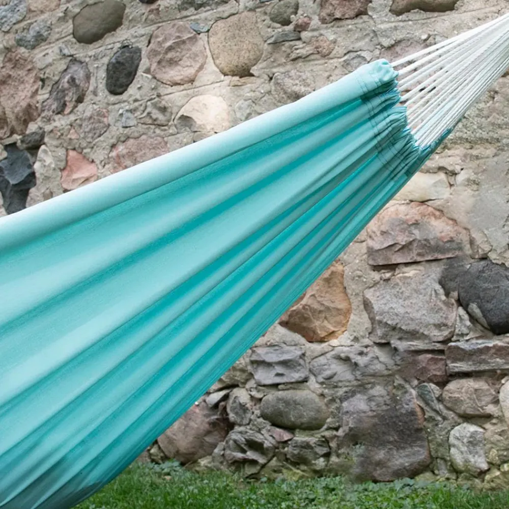 Outlet Hængekøje dobbelt (polyester) - Aqua