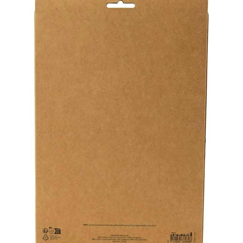 Sale Creativ Company Hobbyfilt A4 - Blå/grøn, 10 ark