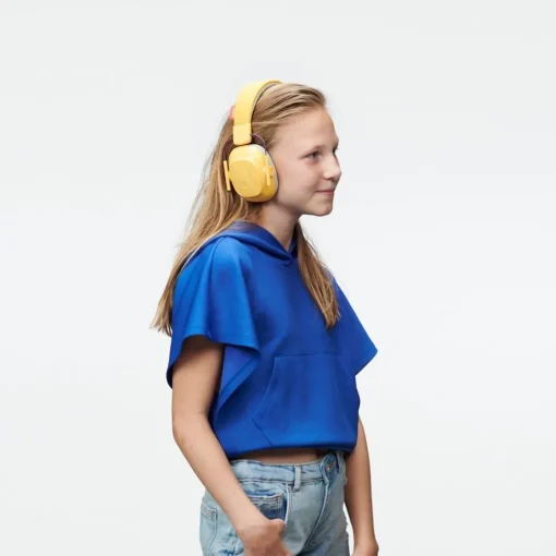 Online Høreværn Muffy Kids 5-12 år - Gul