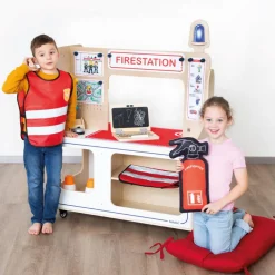 New 2-i-1 legestation - Brandstation & politistation