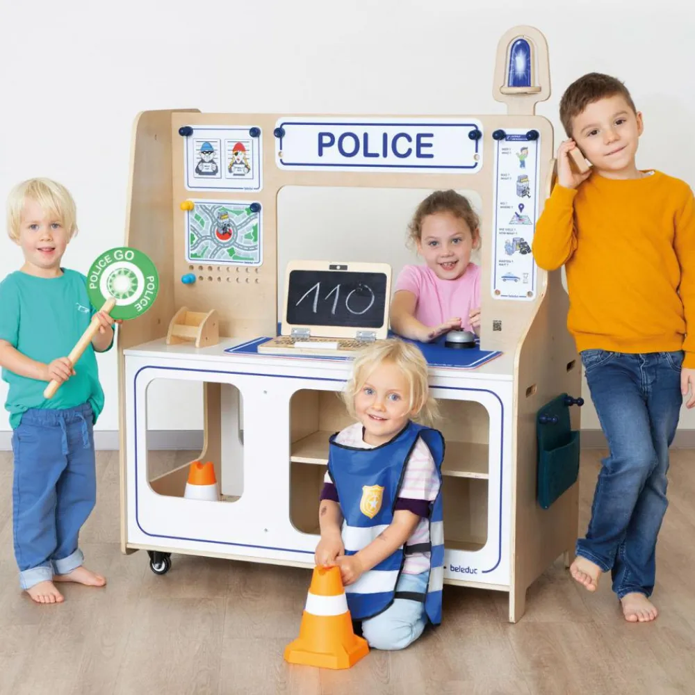 New 2-i-1 legestation - Brandstation & politistation