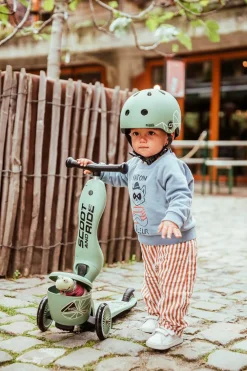 Outlet Scoot & Ride 2-in-1 - Highwaykick 1 Lifestyle - Green lines